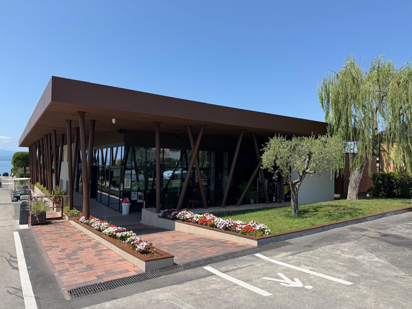 Reception del Camping Village Lido Lazise